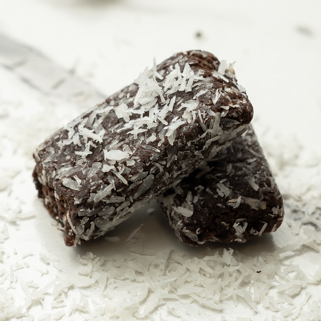 Coconut Fudge Bites
