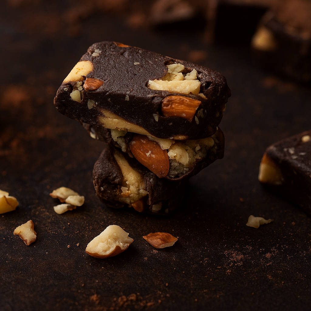 Almond Fudge Bites