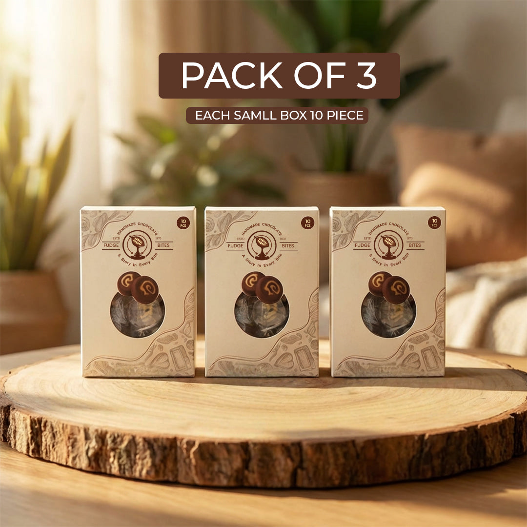 Heritage Fudge Trio – 3 Flavours (30 pcs)
