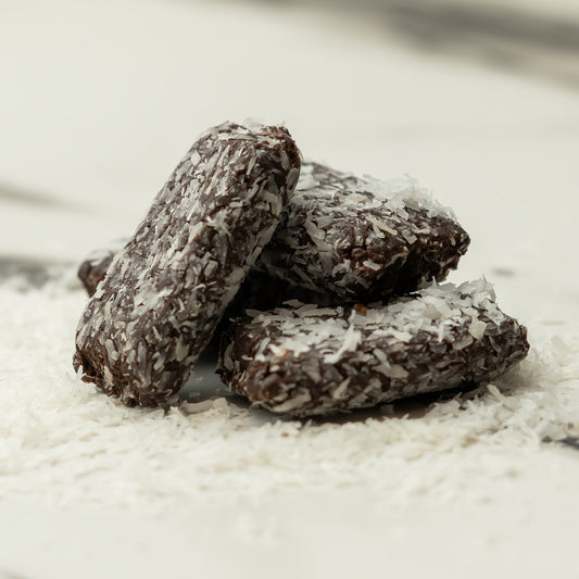Coconut Fudge Bites